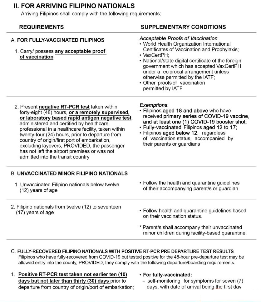 Revised Entry Guidelines Page 2